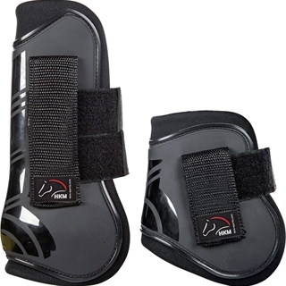 Protectores HKM Sports Equipment, juego de 4 unidades, color negro talla COB/FULL - Imagen 1